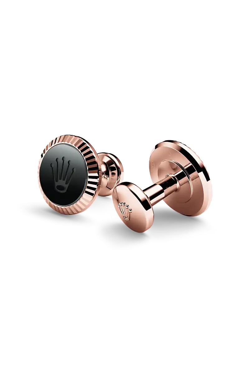 Rolex Fluted Cufflinks A1035