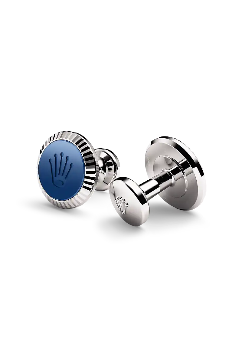 Rolex Fluted Cufflinks A1039